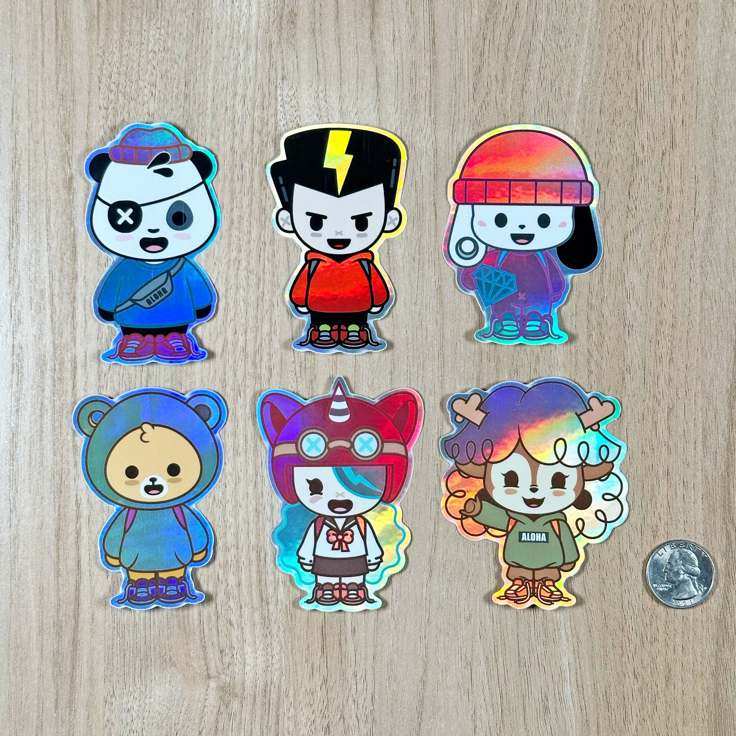 Limited Edition: Holographic Sticker Pack