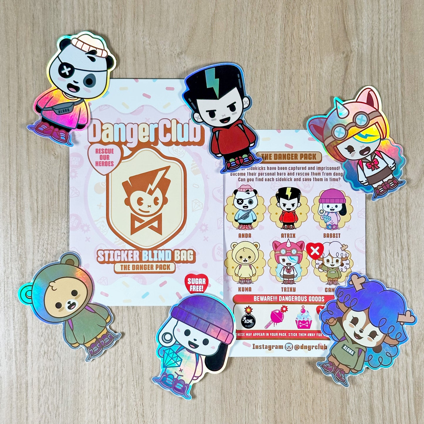 Limited Edition: Holographic Sticker Pack